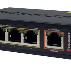 Alternative view of FOLKSAFE PoE Ethernet Switch FS-S1004EP-E, 4 Ports 10/100Mbps