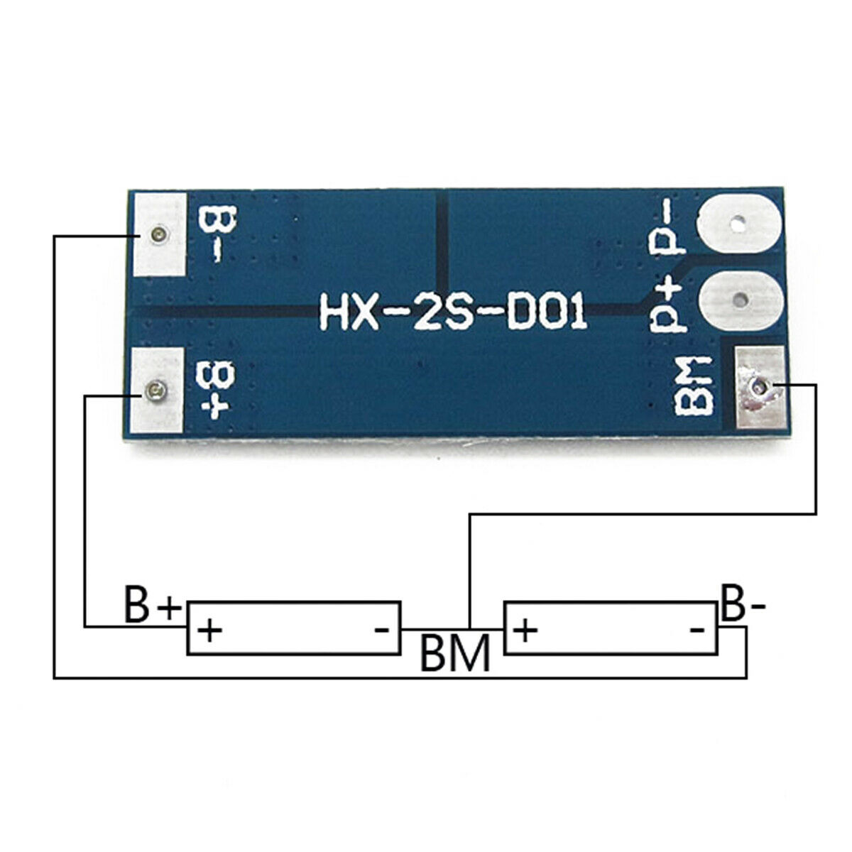 Bms 2s схема с балансировкой li ion